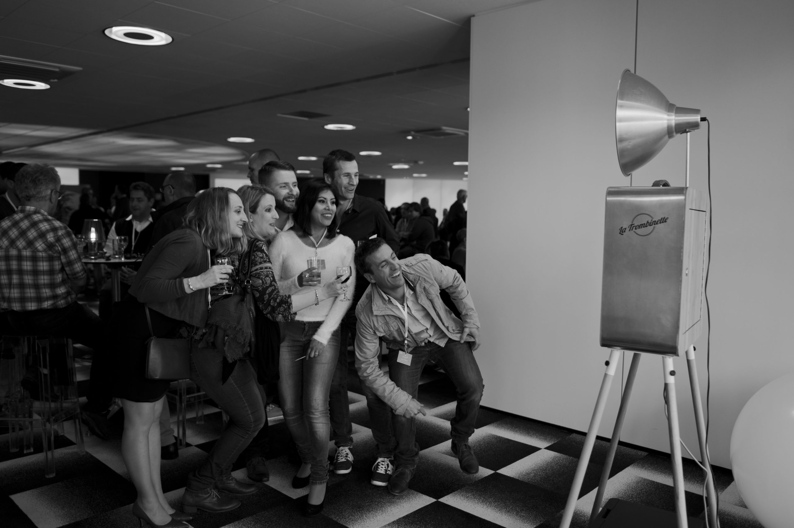 Notre borne photo pour un convention d’entreprise