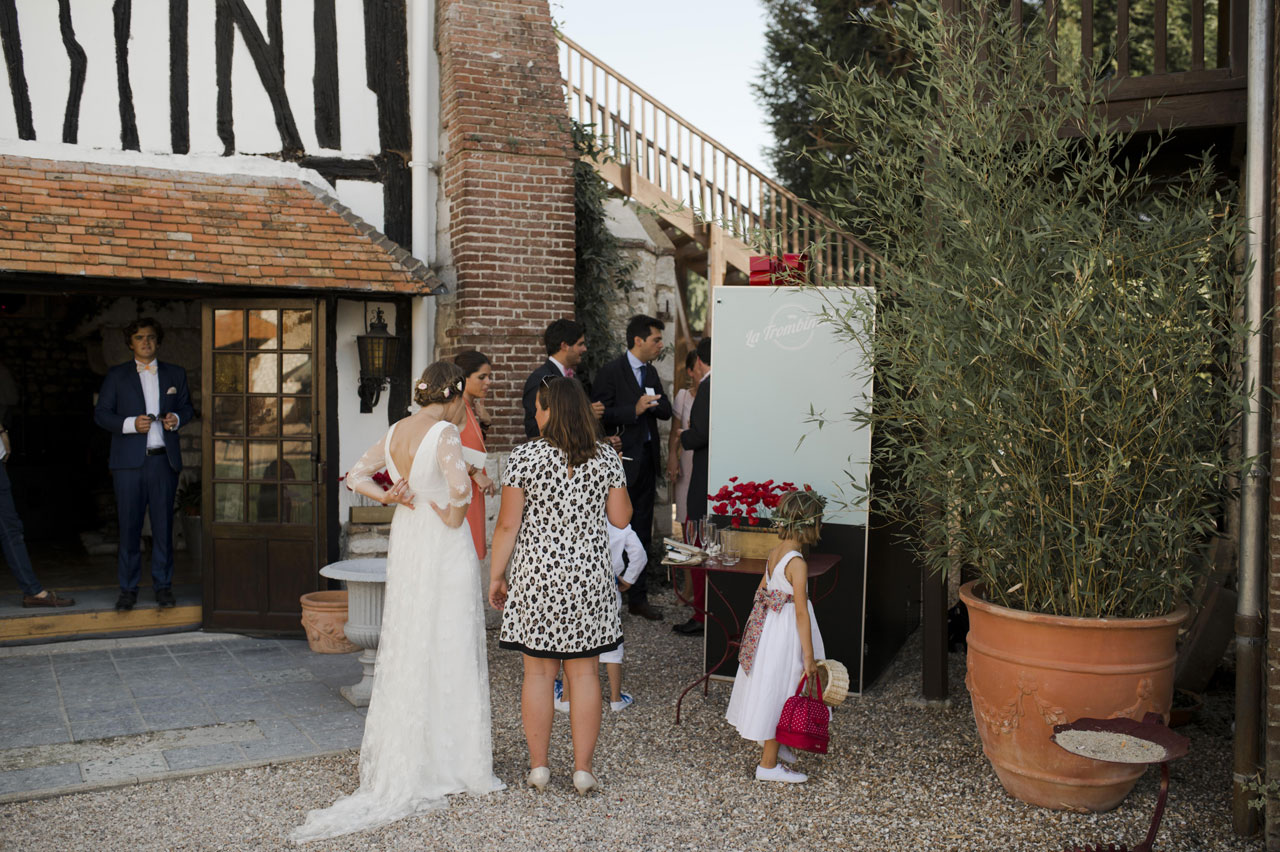 Cabine photo mariage