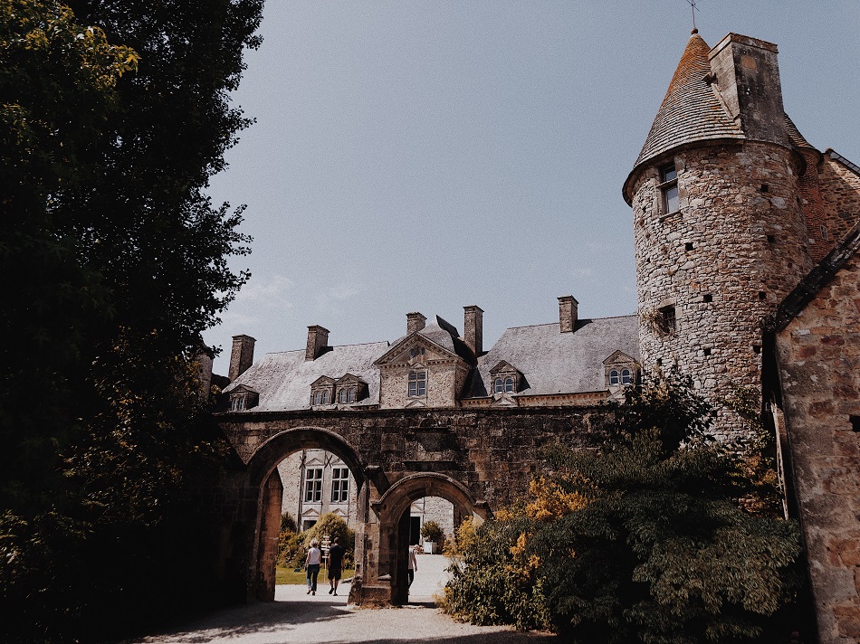 La cabine photo au Château de Crosville pour le mariage de L&S