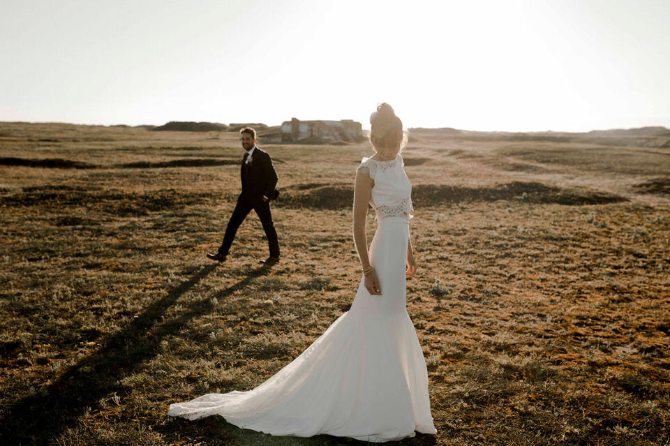 Un mariage les pieds dans l'eau en Bretagne