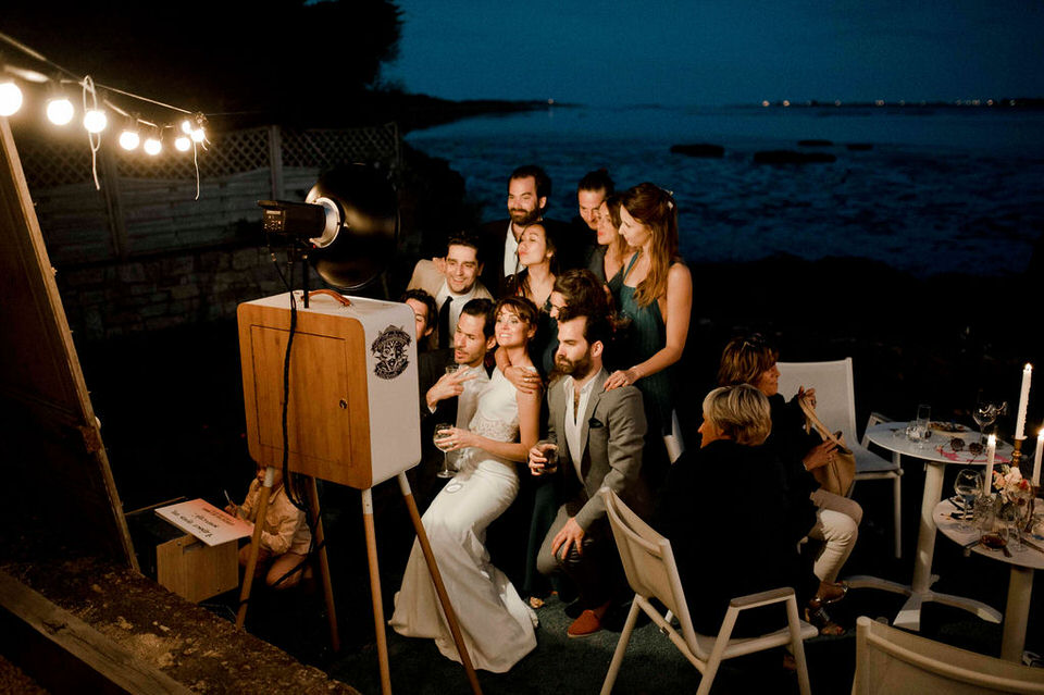 Un mariage les pieds dans l'eau en Bretagne