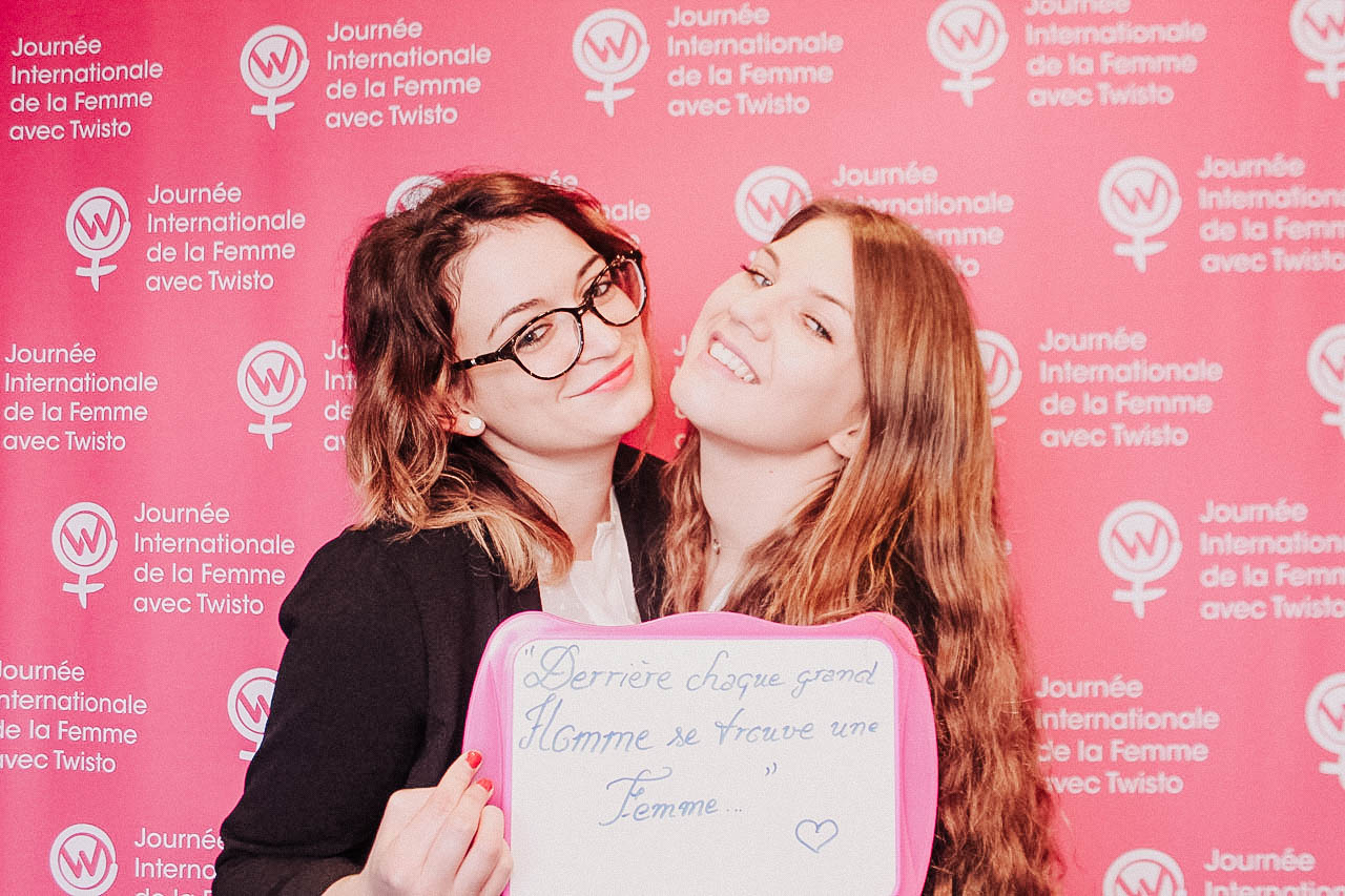 Notre photobooth sur un événement