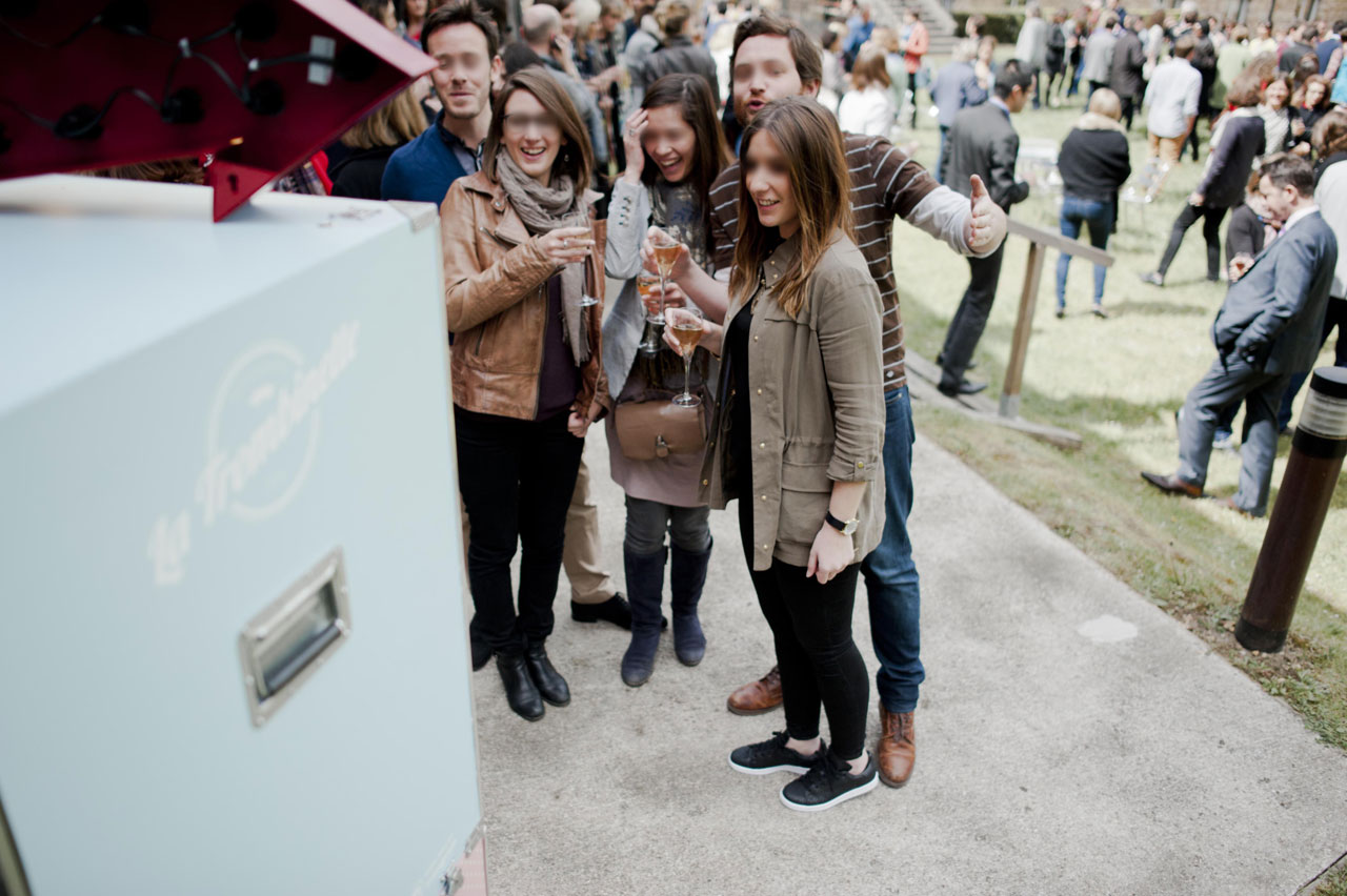 deux photobooth à paris