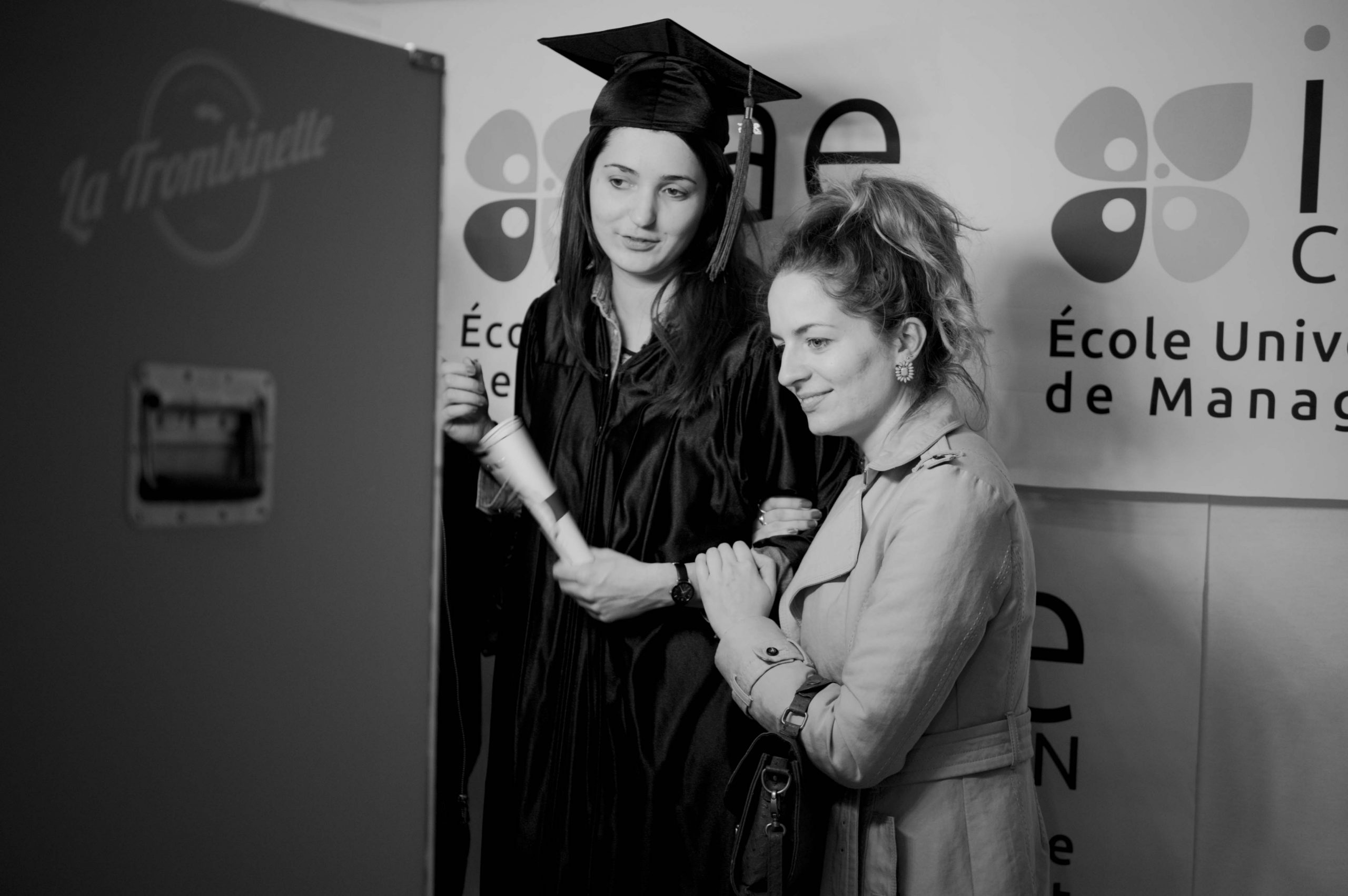 Photomaton à la remise des diplômes