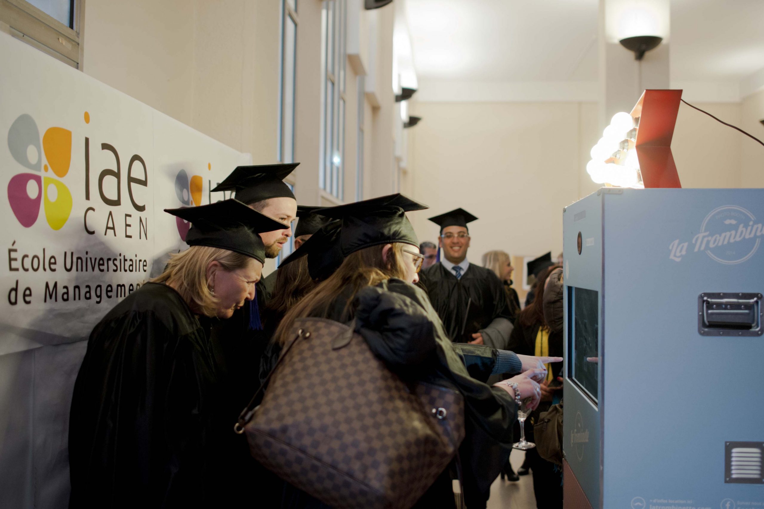 Photomaton à la remise des diplômes