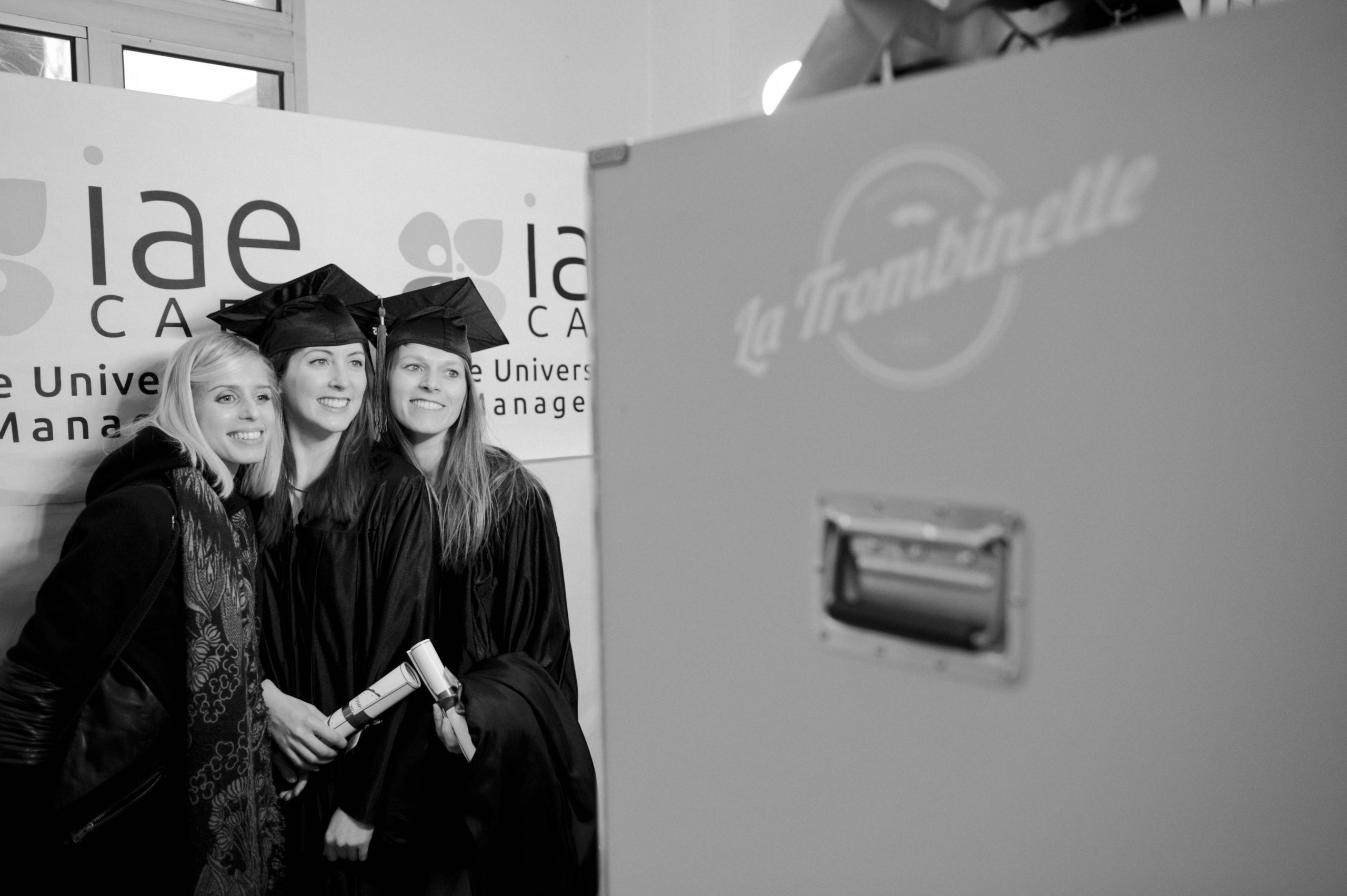 Photomaton à la remise des diplômes