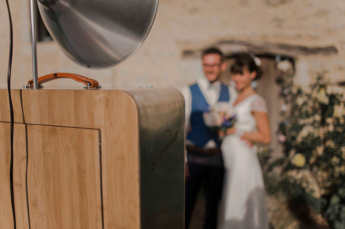 Un mariage en Normandie avec un photobooth