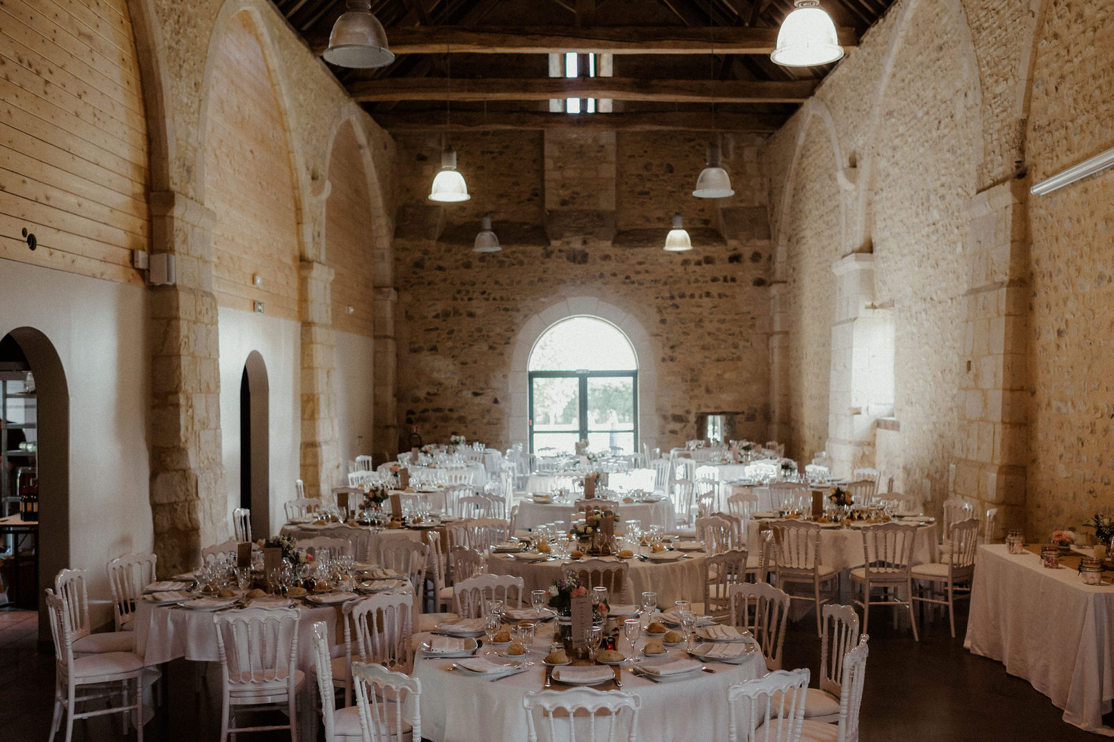 Décoration de salle mariage en Normandie