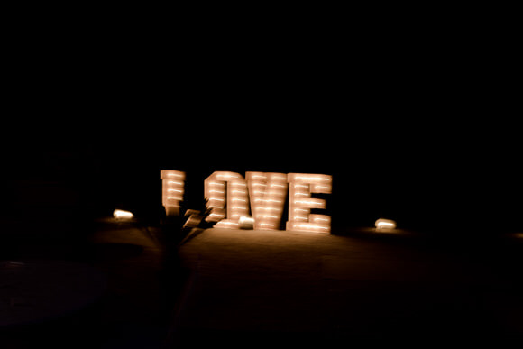 Lettres lumineuses