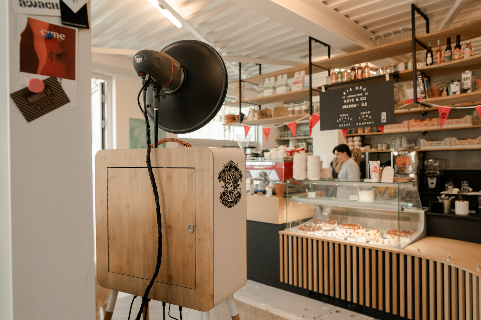 photobooth Caen borne photo bois événement coffee shop presqu’île